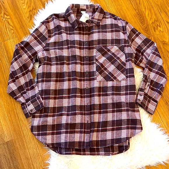 Aerie button up flannel - Picture 2 of 8